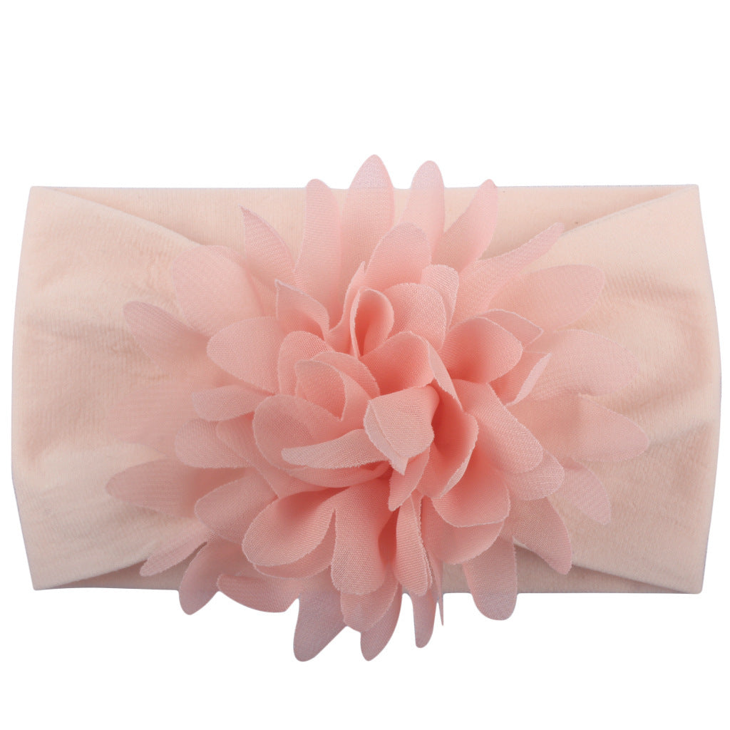 Creative Chiffon Flower Headband Baby Hair Accessories Cute Princess Headband.