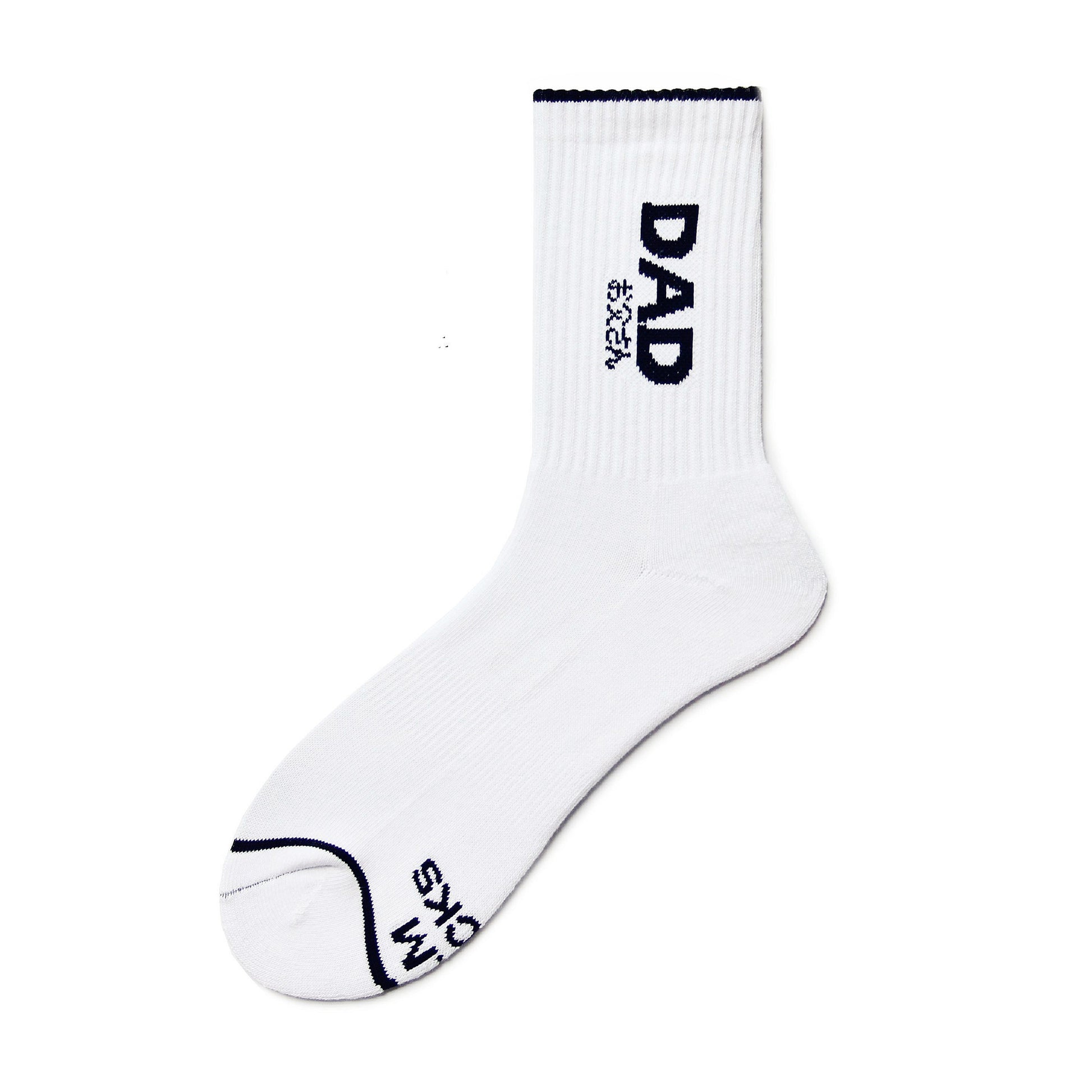 DAD letter personalized socks.