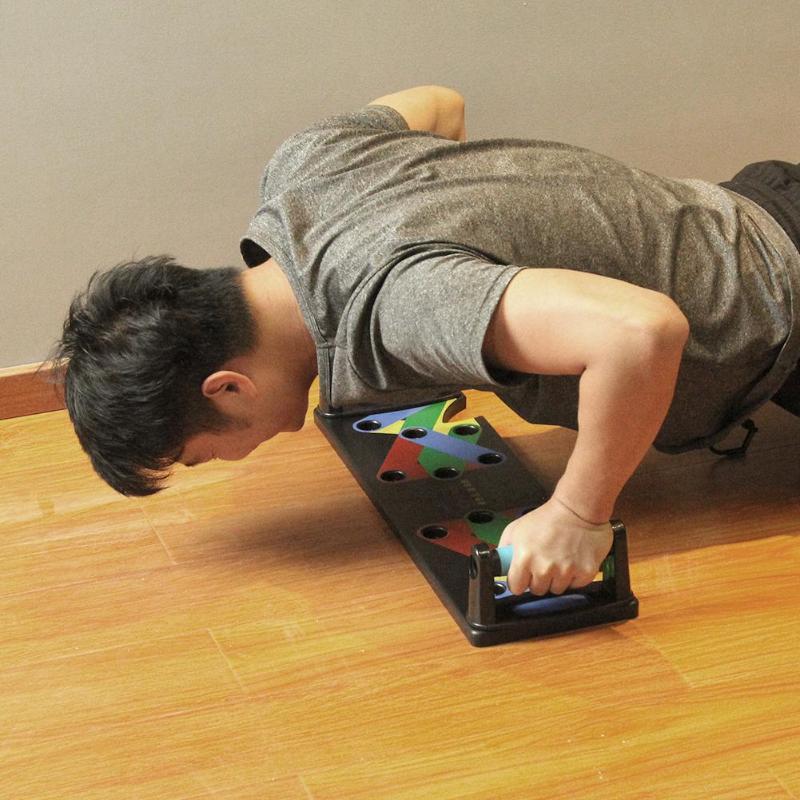 Nine-function Push-up Board Bracket for Indoor Gymmer.