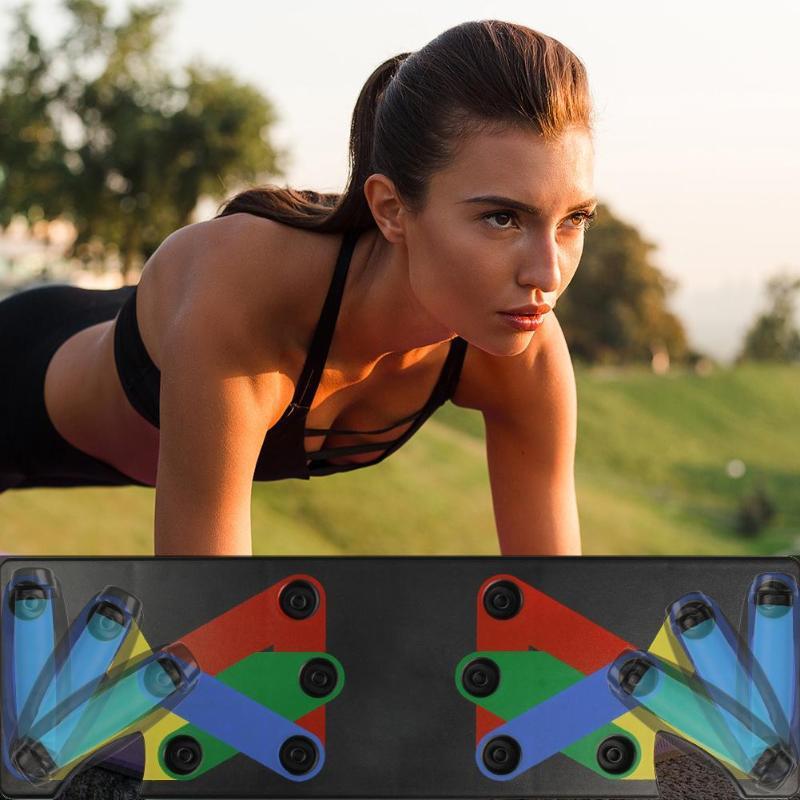 Nine-function Push-up Board Bracket for Indoor Gymmer.