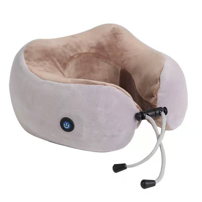 U Shaped Massage Pillow Neck Massage Device Electric Neck Massager Apparatus Shoulder Back Cervical Massager For Body Relaxation.