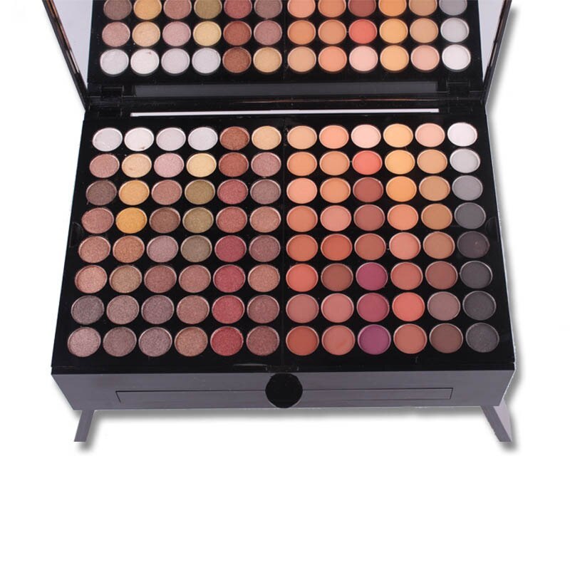 180 Colors Eyes Shadow Blush Set Personalized Piano-shaped Makeup Palette Box.