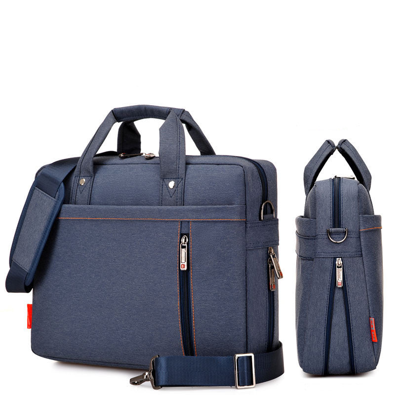 Waterproof Oxford cloth laptop bag.