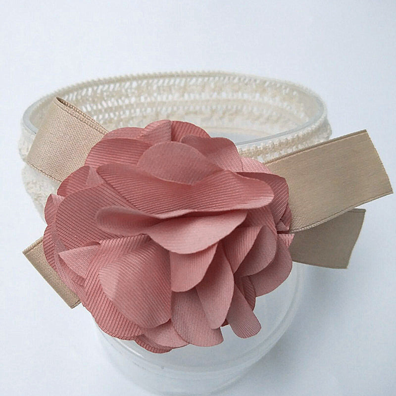 Baby lace headband.