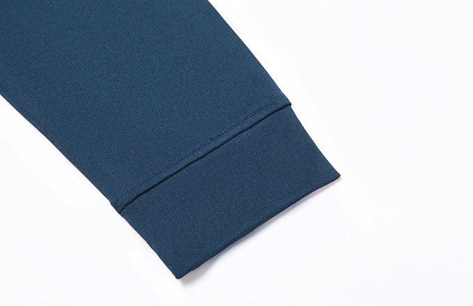 Dad Autumn Long-sleeved T-shirt With Lapel Base For Middle-aged Man.