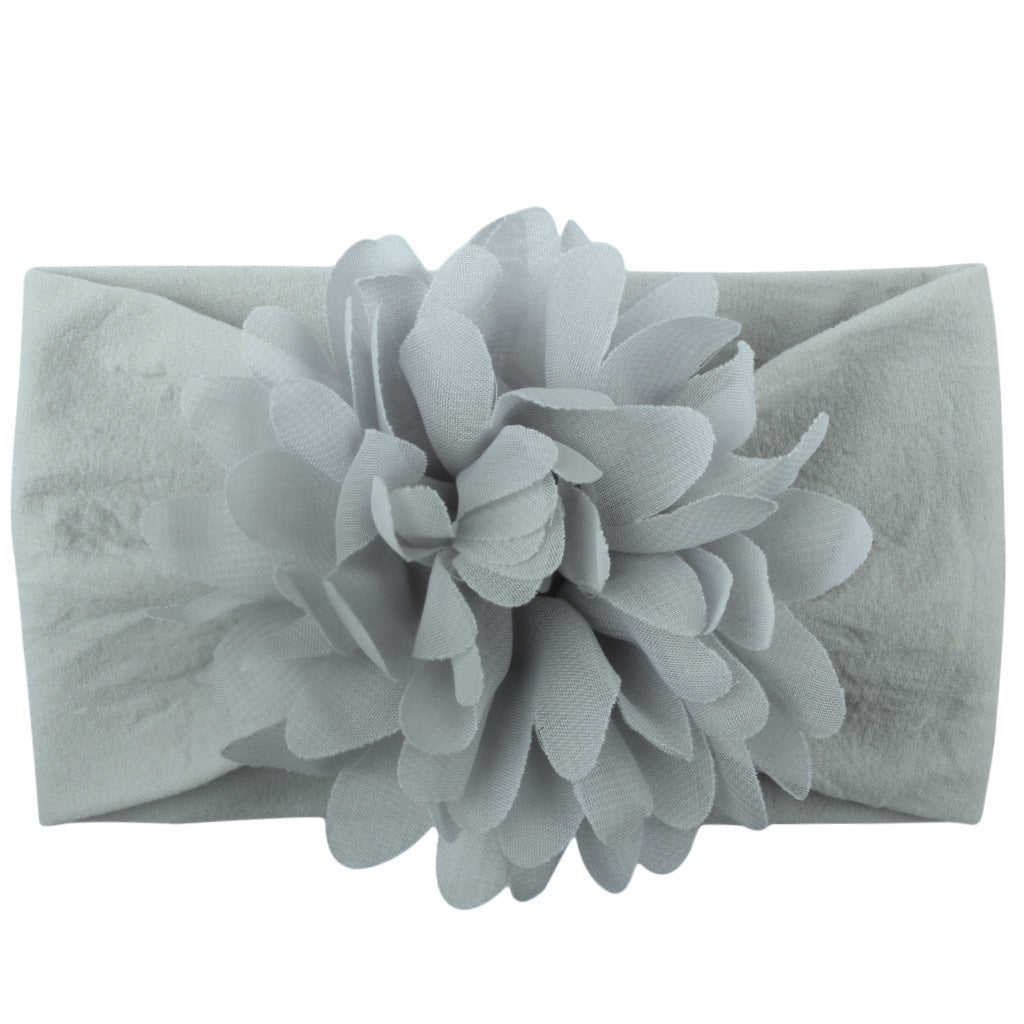Creative Chiffon Flower Headband Baby Hair Accessories Cute Princess Headband.