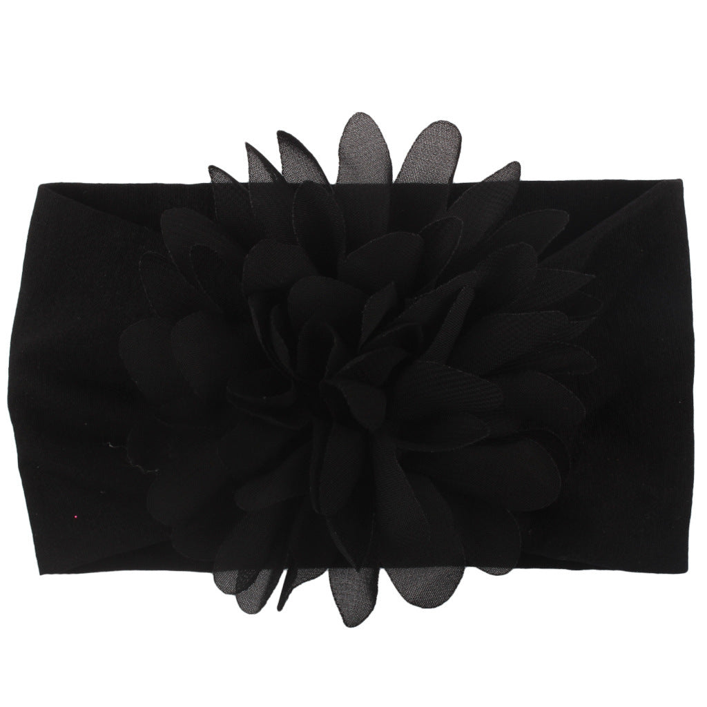 Creative Chiffon Flower Headband Baby Hair Accessories Cute Princess Headband.