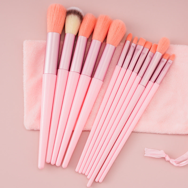 13Pcs Makeup Brush Set Make Up Concealer Brush Blush Powder Brush Eye Shadow Highlighter Foundation Brush Cosmetic Beauty Tools.