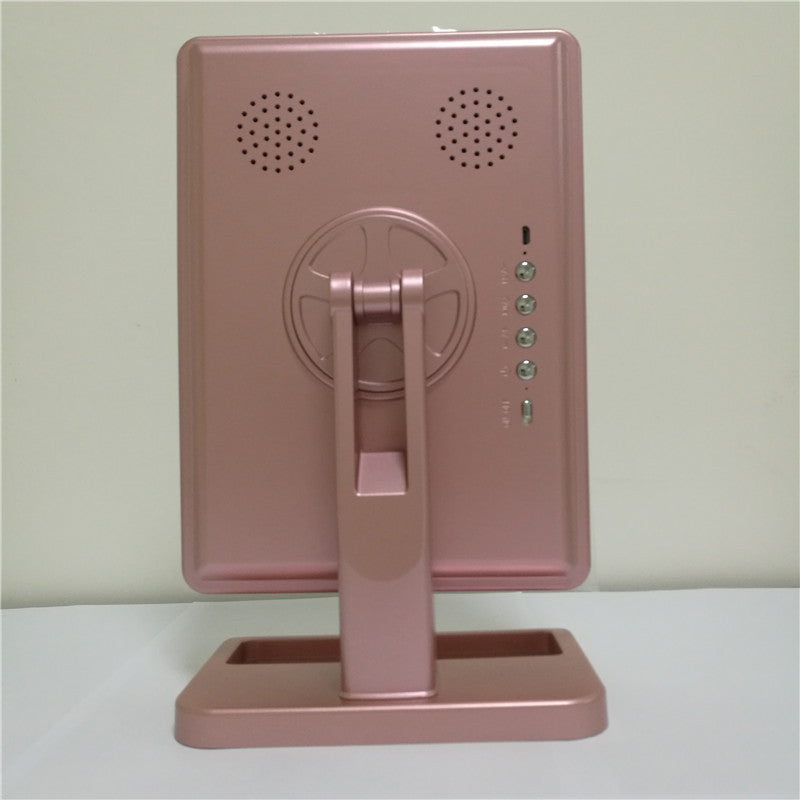 Touch Screen Makeup Mirror With 20 LED Light Bluetooth Music Speaker 10X Magnifying Mirrors Lights.
