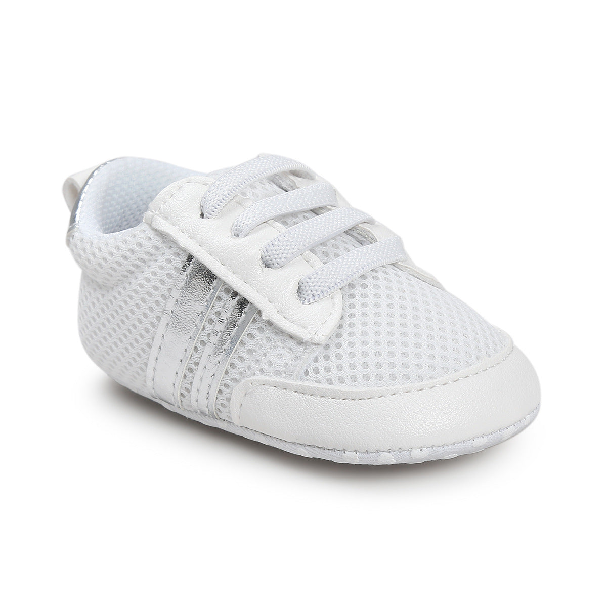 Baby Boy Girl Moccasins Shoes Infant PU Leather Non-slip Soft Newborn Sneakers.
