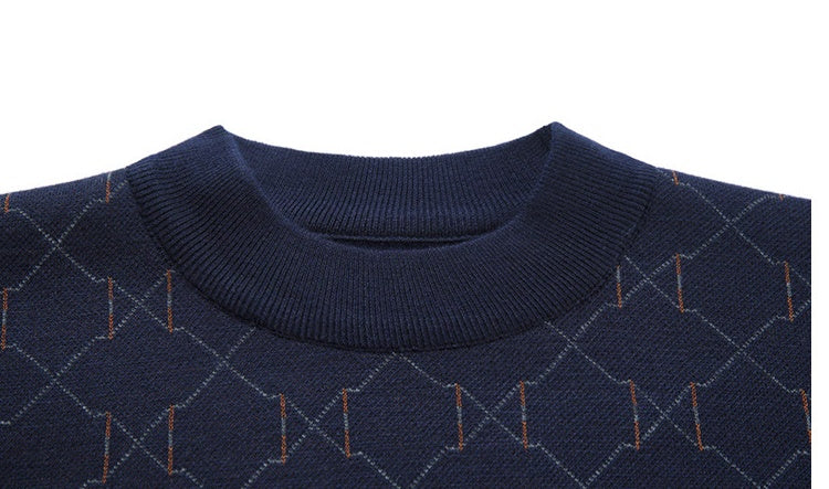Dad Long Sleeve T-shirt Autumn Winter Clothing Middle-aged Men.