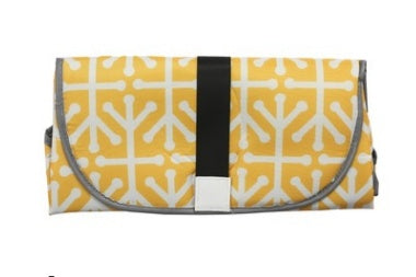 Convenient baby changing pad.