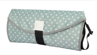 Convenient baby changing pad.