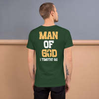 European And American Christian God's Digital Printing Casual Round Neck Short Sleeves T-shirt