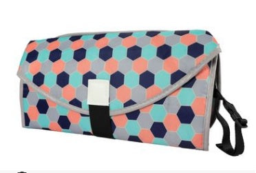 Convenient baby changing pad.