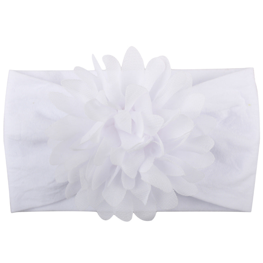 Creative Chiffon Flower Headband Baby Hair Accessories Cute Princess Headband.