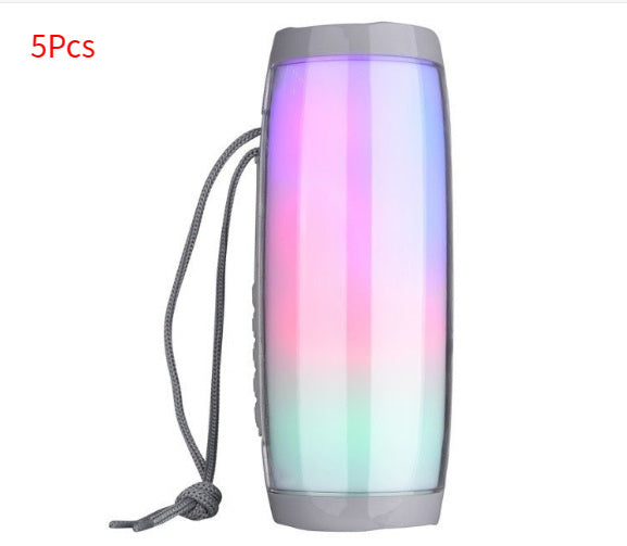 Wireless Bluetooth Speaker 10W Waterproof Column Subwoofer Portable Soundbar.