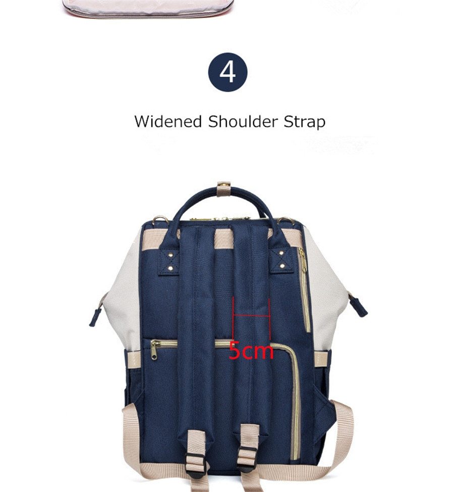 Mummy bag multi-function large capacity maternal and child package pregnant women bag mother backpack.