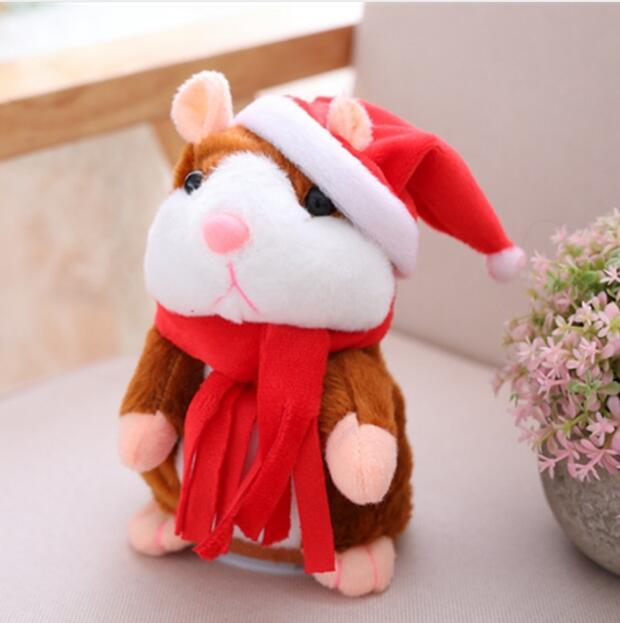 15CM Little Talking Hamster Toy.
