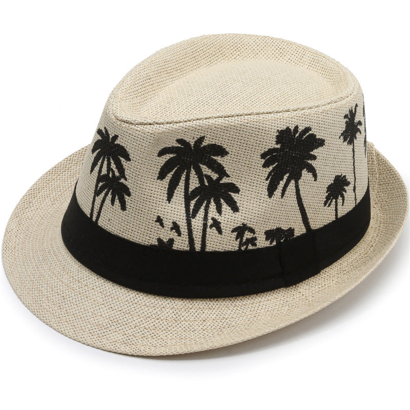 Men's Summer Leisure Top Hat Dad Beach Outdoor.