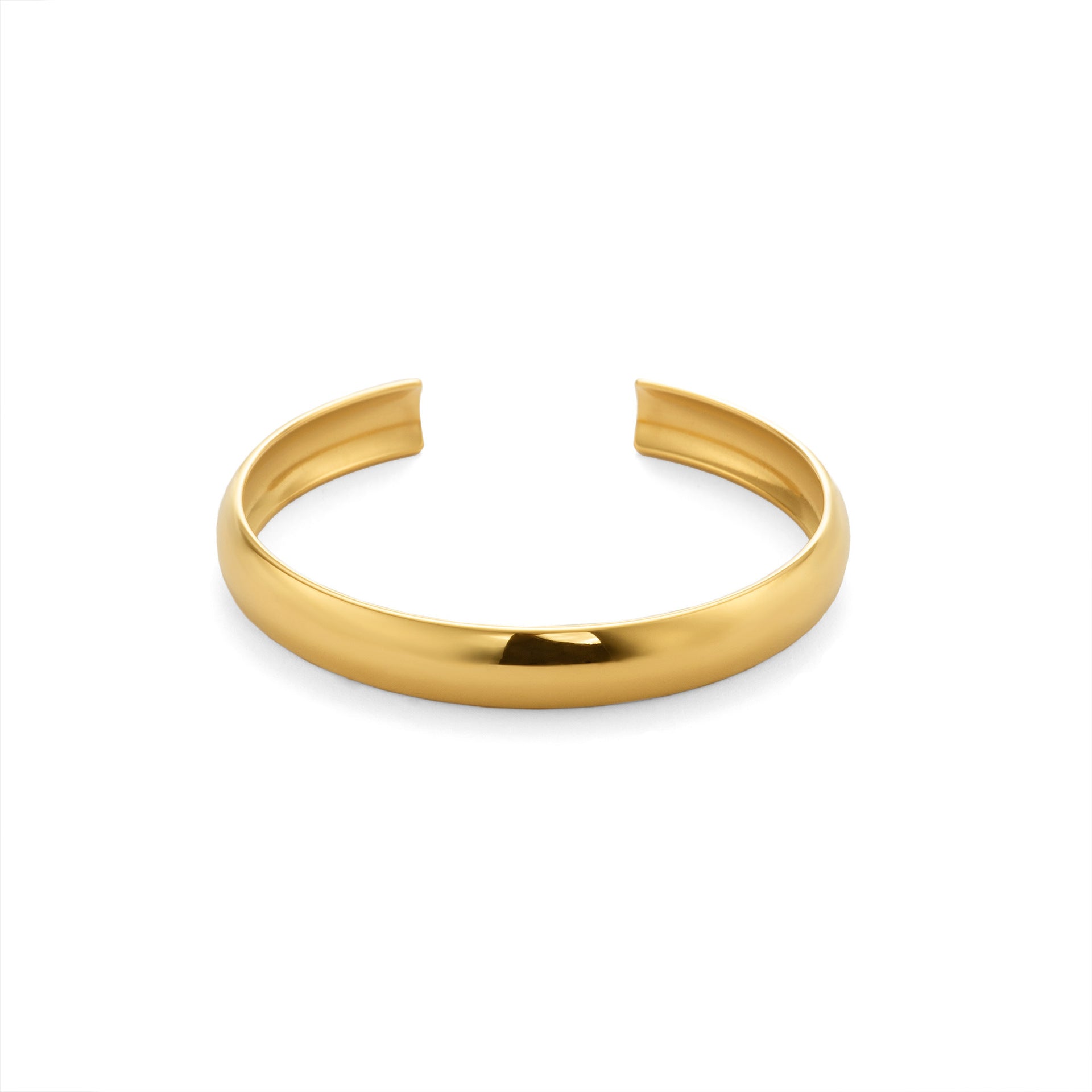 Women's Fashion Titanium Steel Fine Polished Surface Bracelet.