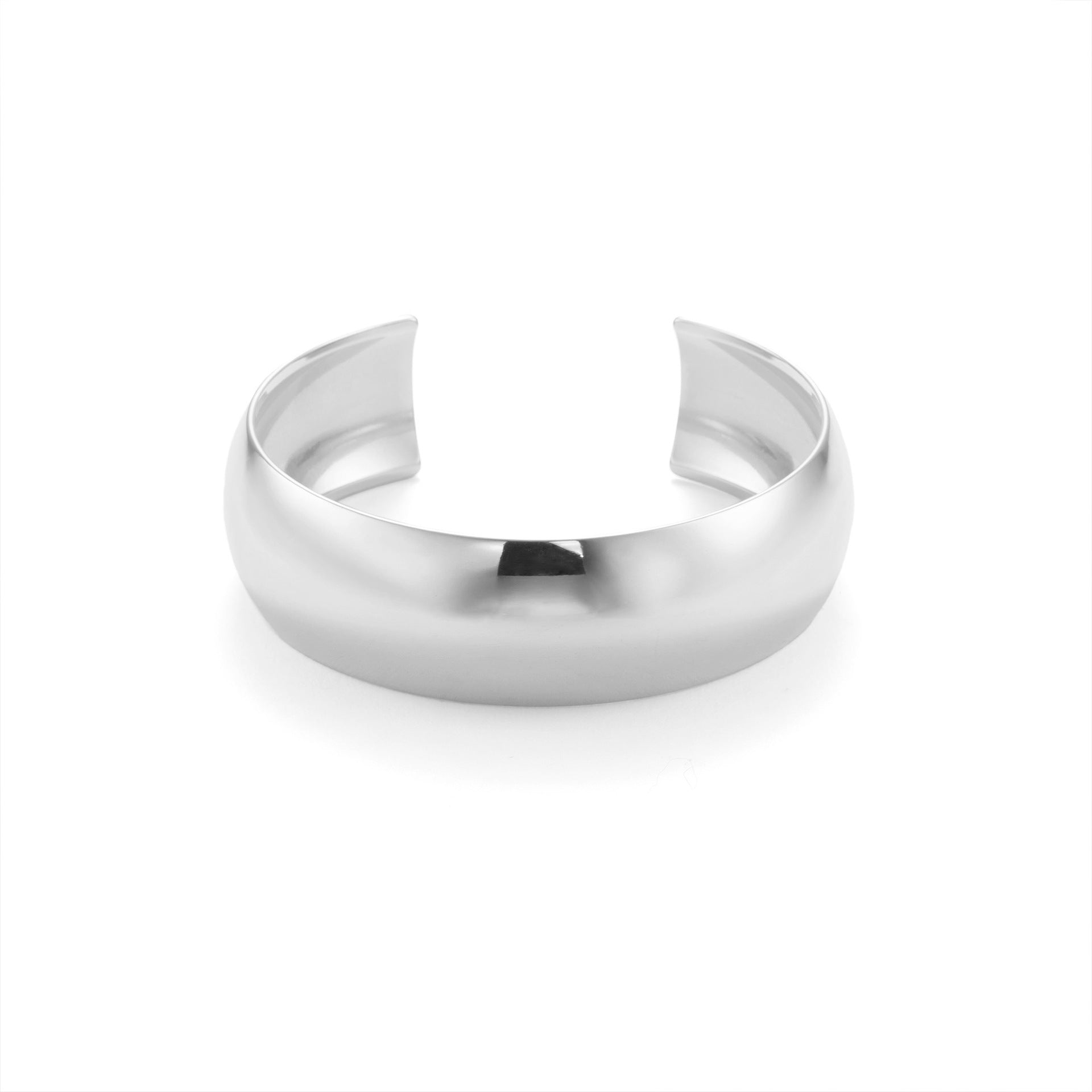 Women's Fashion Titanium Steel Fine Polished Surface Bracelet.