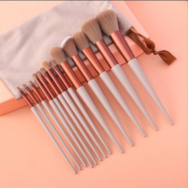 13Pcs Makeup Brush Set Make Up Concealer Brush Blush Powder Brush Eye Shadow Highlighter Foundation Brush Cosmetic Beauty Tools.
