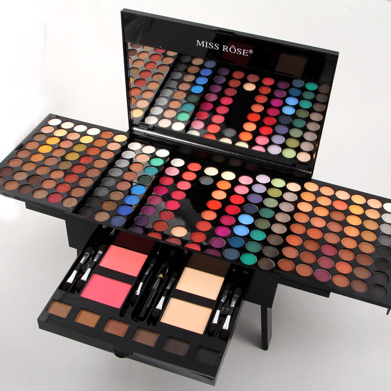 180 Colors Eyes Shadow Blush Set Personalized Piano-shaped Makeup Palette Box.