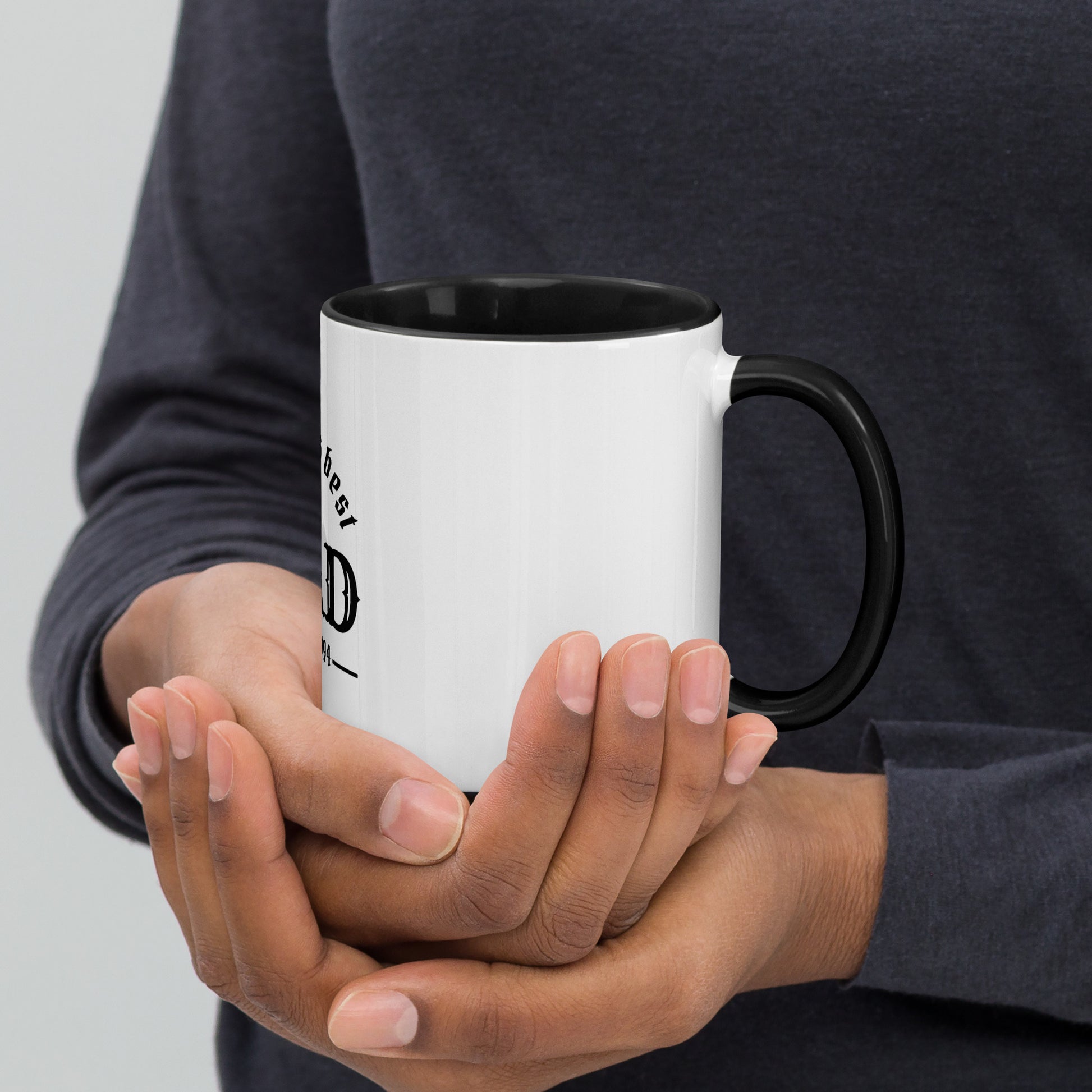 Mug with Color Inside for Morning Coffee or Tea.