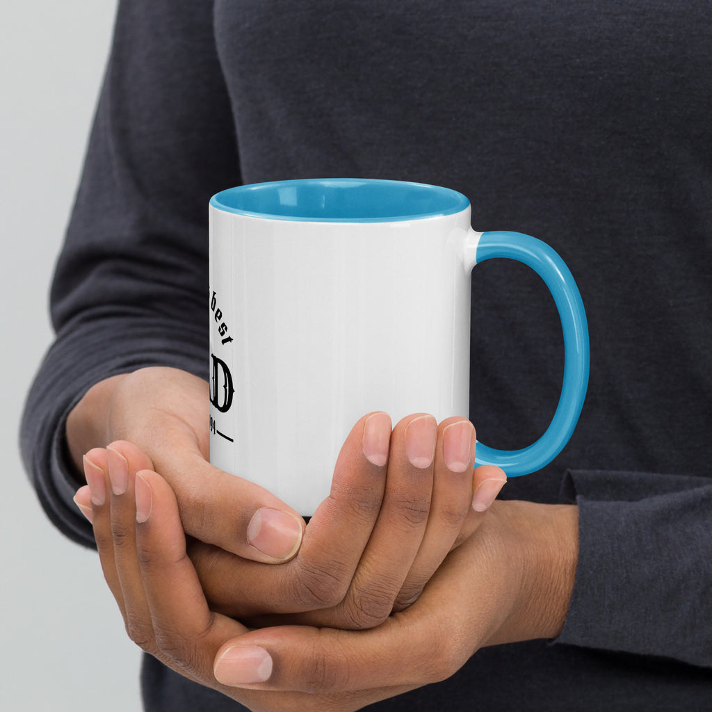 Mug with Color Inside for Morning Coffee or Tea.