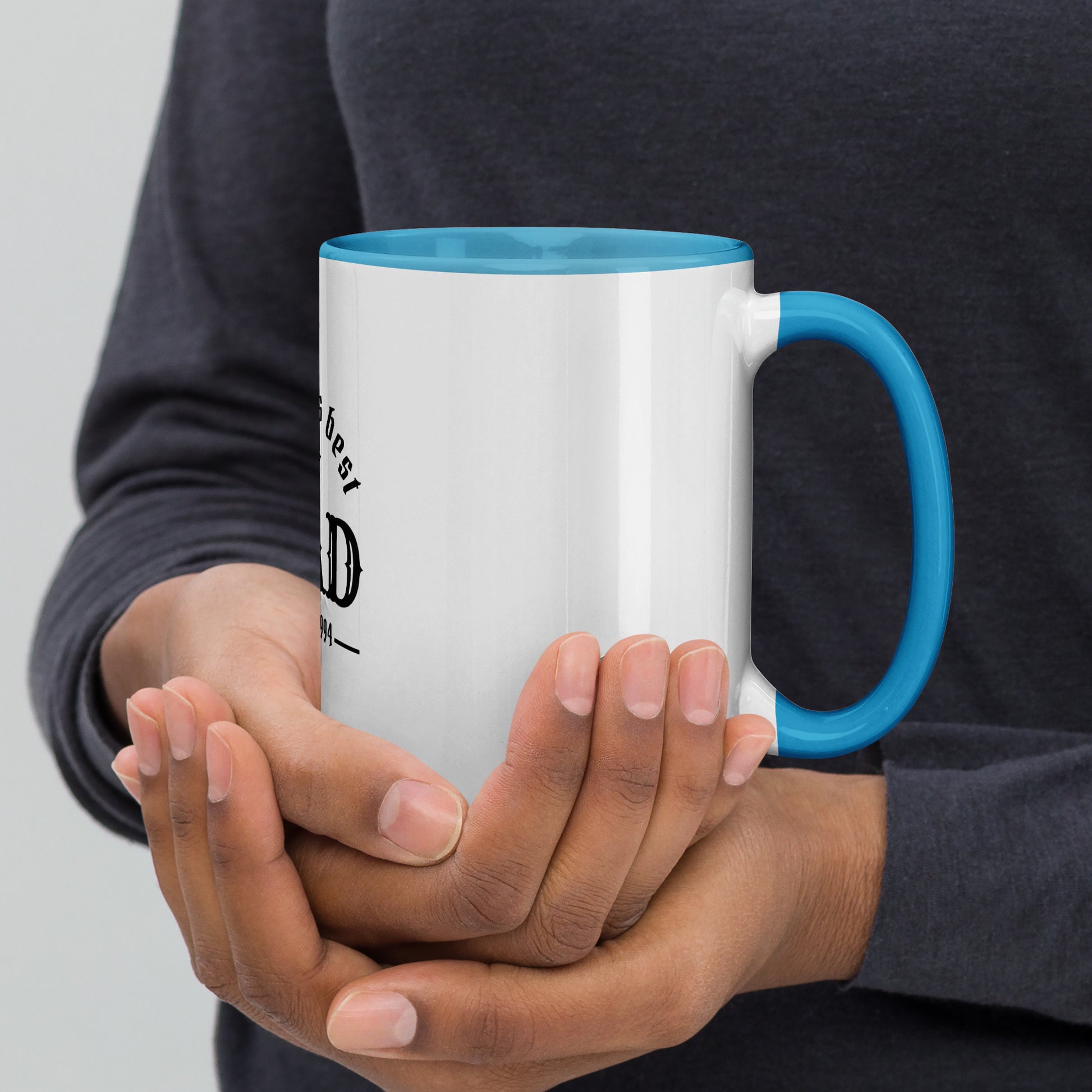 Mug with Color Inside for Morning Coffee or Tea.
