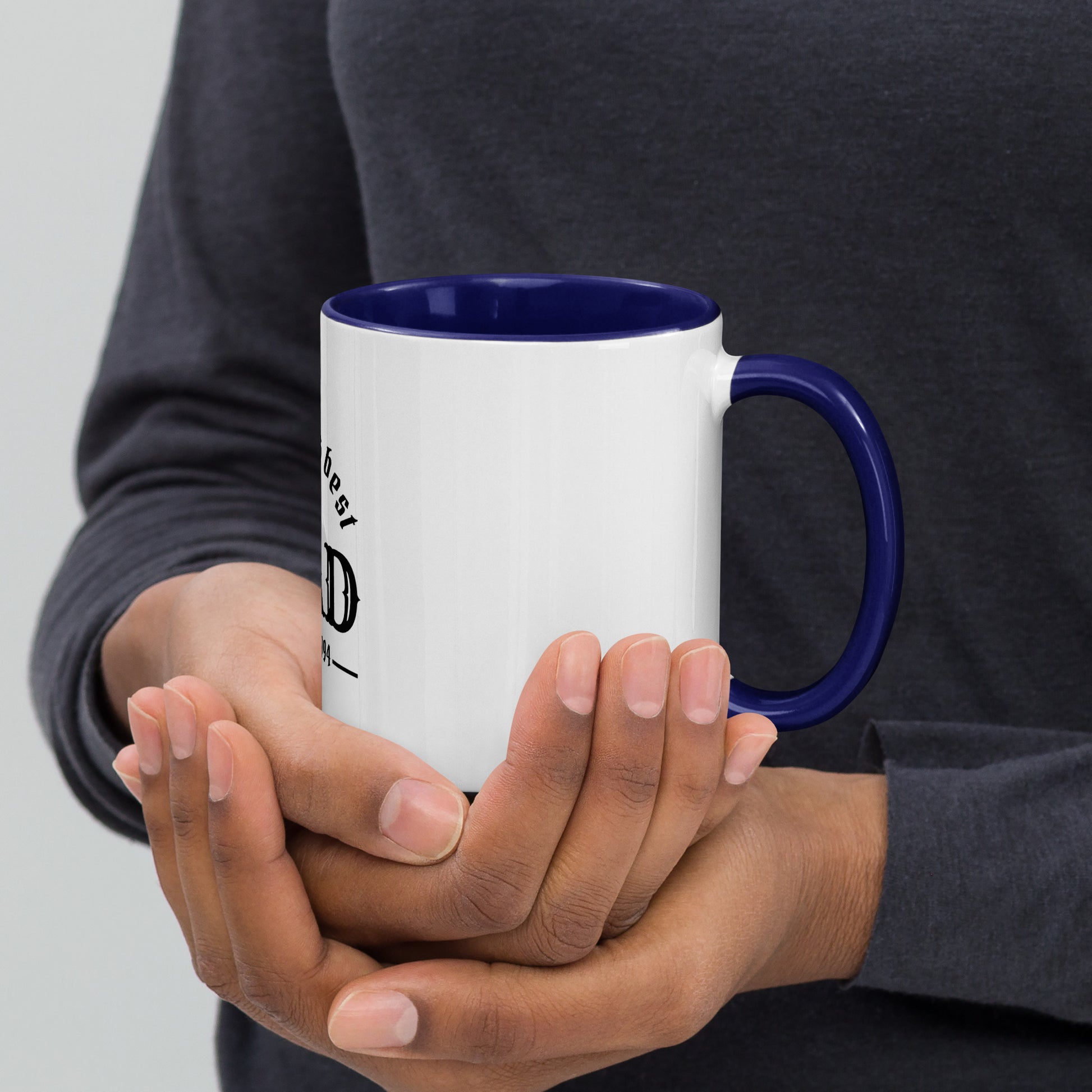Mug with Color Inside for Morning Coffee or Tea.