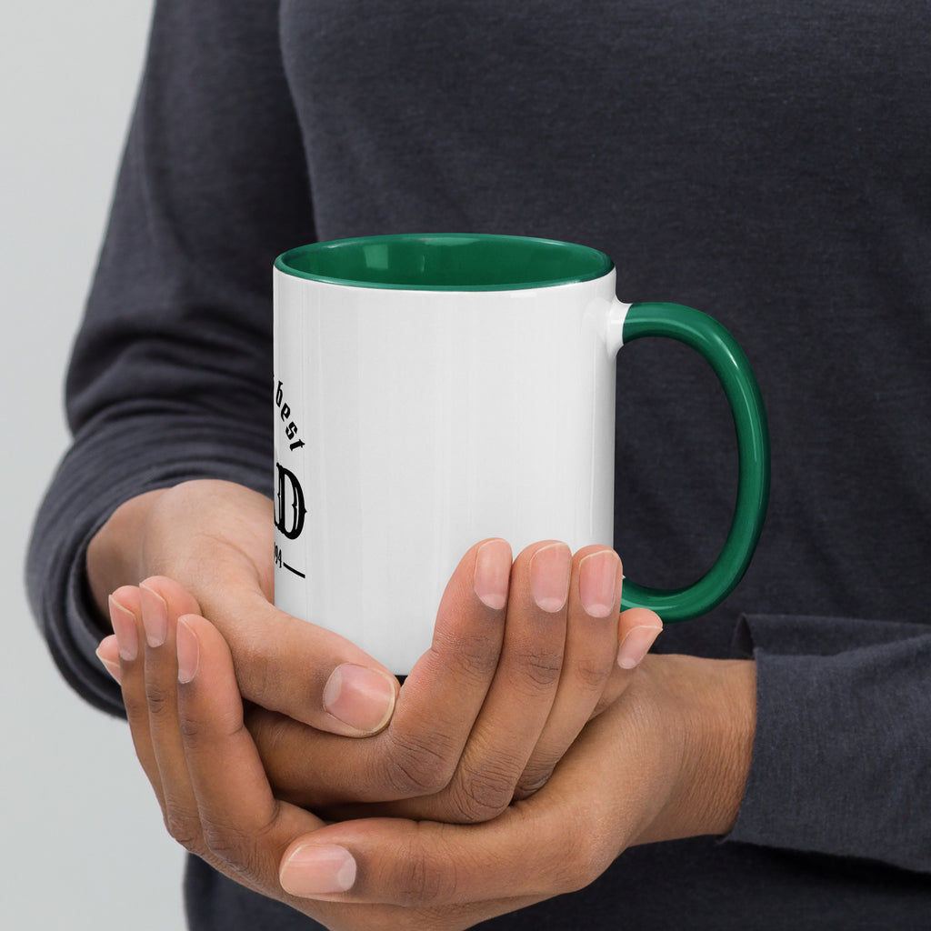 Mug with Color Inside for Morning Coffee or Tea.