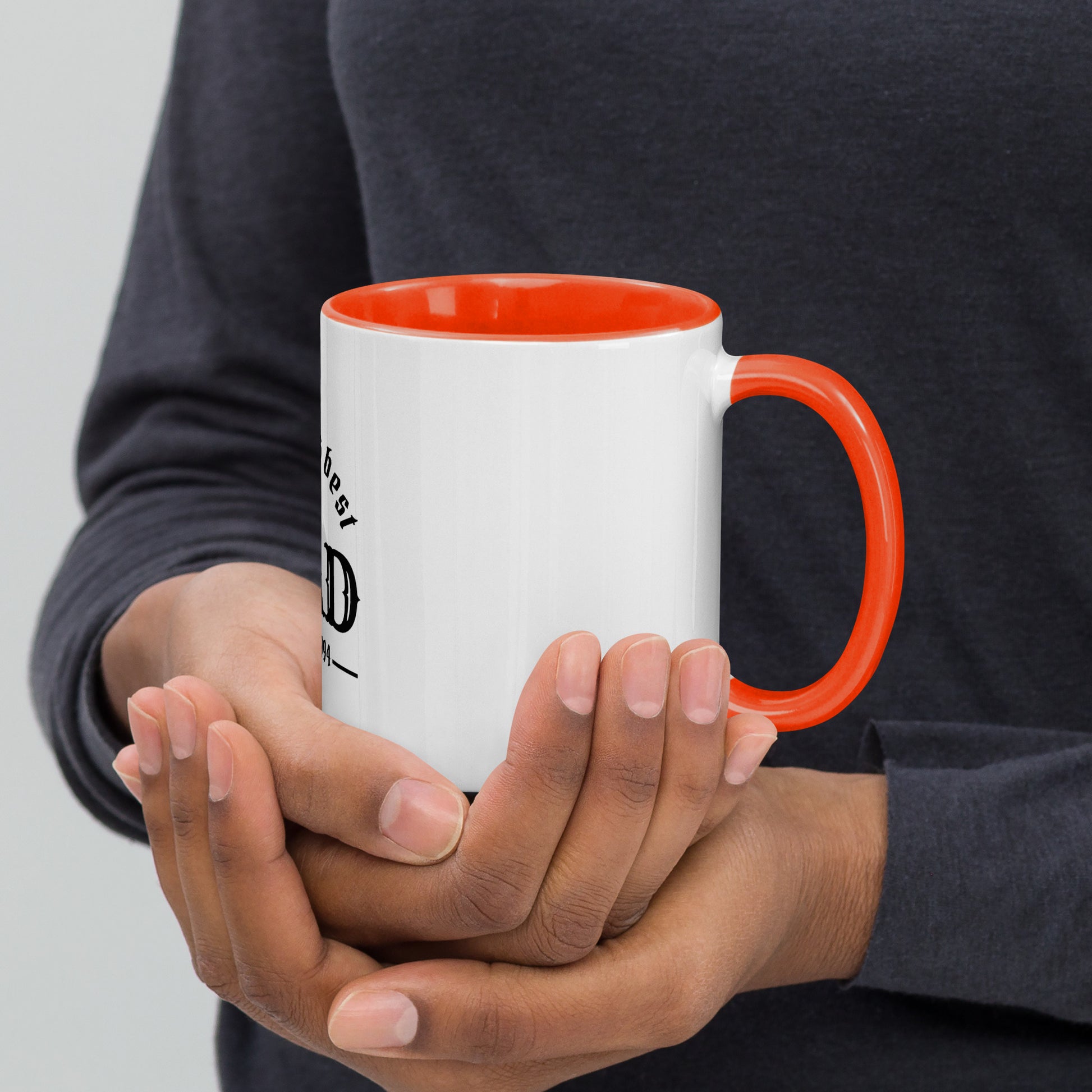 Mug with Color Inside for Morning Coffee or Tea.