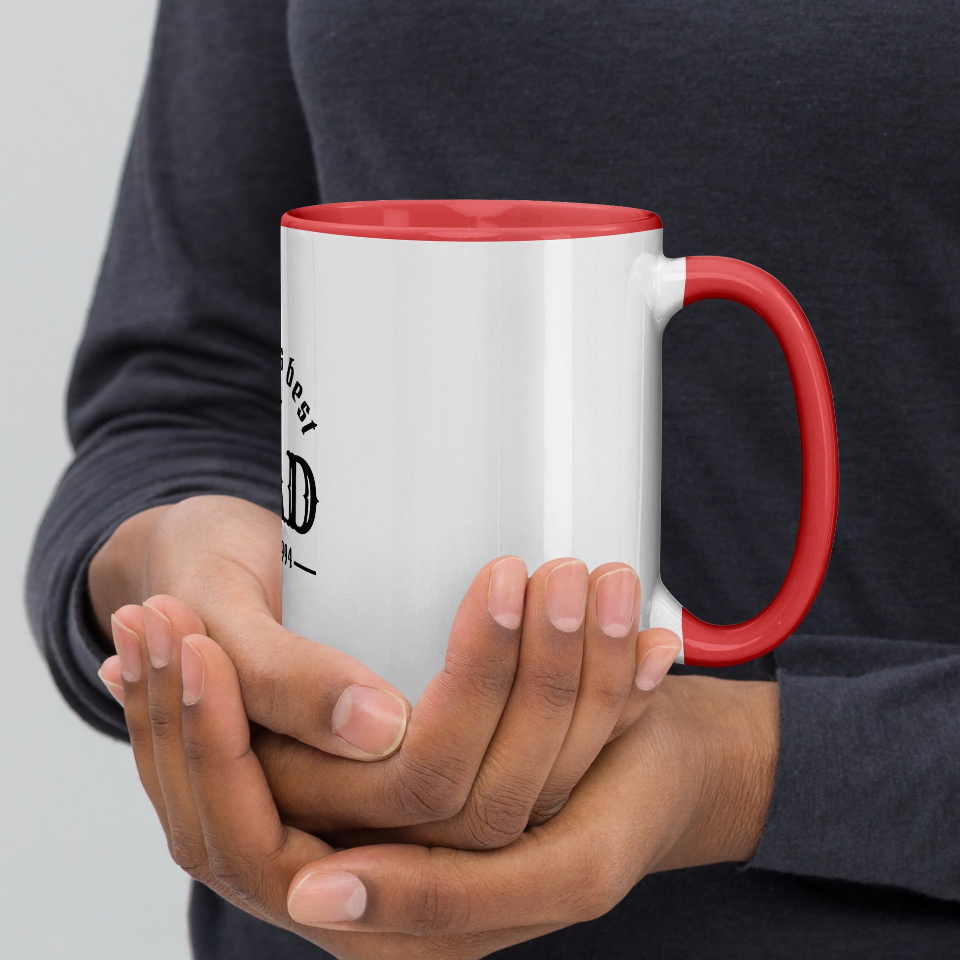 Mug with Color Inside for Morning Coffee or Tea.